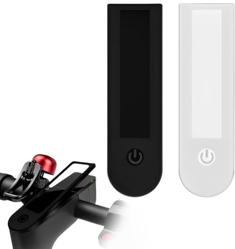 2 Piezas Cubierta de Lluvia para Tablero de Scooter, Cubierta de Pantalla de Tablero de Scooter, Accesorios Patinete para Xiaomi, para Xiaomi M365, 1S, Essential, Pro, Pro 2 Patinete