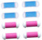 FRCOLOR Lot De 8 Têtes De Rechange Pour Ponceuse À Pied Rouleau Pour Pédicure Dissolvant Pour Peau Des Pieds Peeling Des Pieds Recharges Pour Machine À Cuticules Ongles Manucure