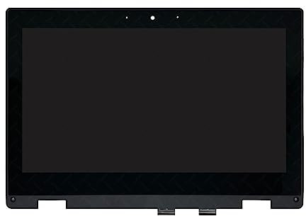LCDOLED® Replacement for ASUS Chromebook Flip CR1 CR1100 CR1100FKA CR1100FKA-YZ182T 11.6 inches HD 1366x768 IPS LCD Display Touch Screen Digitizer Assembly with Bezel