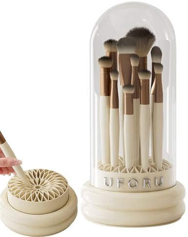 Makeup Brush Cleaner Bowl - Washing Mat Bowl,Powder Puff Cleaning Pads | for Makeup Powder Puff Sponges Cosmetics Women Beauty