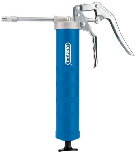 Draper 47813 Heavy Duty Pistol Type Grease Gun, 500Cc , Blue