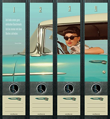 File Art AJ469 Design Etiketten Ordnerrückenschilder