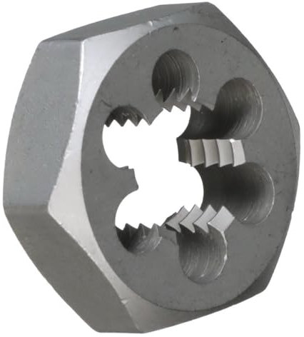 Drill America DWT Series Qualtech Sechskant-Gewindeschneider aus Karbonstahl, 0,3 cm (1/8 Zoll), 27 NPT (1 Stück)