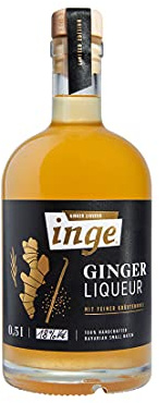Die Inge Ingwerlikör aus frischem Ingwer handgemacht 0,5 l