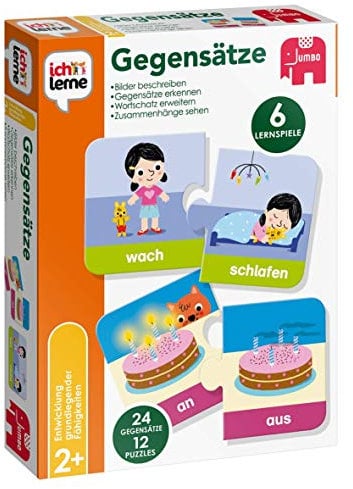 Jumbo Spiele Ich lerne Gegensätze, Lernspiel