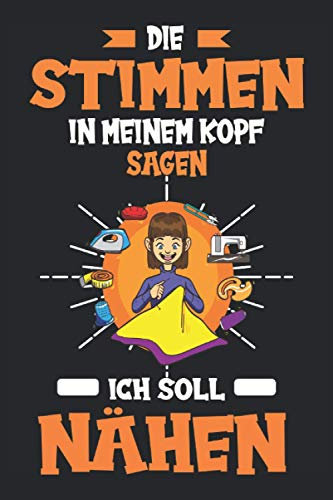 Nähen Nähmaschine Schneider Hobby Handarbeit Nadel Notizbuch: Nähen Zubehör | Nähen Buch