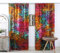 Popular Handicrafts Vorhang, Motiv: Baum des Lebens, Motiv: indischer Hippie, böhmisch, mehrfarbig