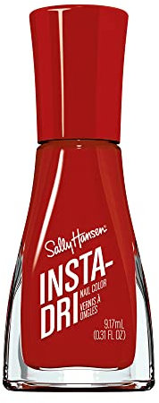 Sally Hansen Insta Dri schnell trocknende Nagellack, langanhaltende, intensive Farbe, Nr. 390 - That's A-Blazing
