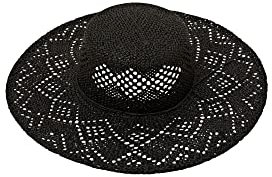 ESPRIT Damen 043ea1p309 Beanie-Mütze, 001/BLACK, M