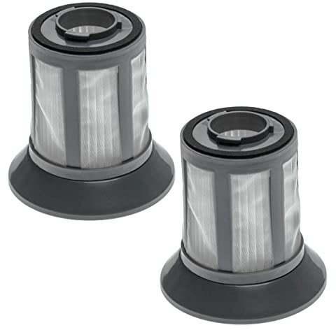 vhbw 2x Staubsaugerfilter kompatibel mit Comfee Kronos 3 VCC35A14K0A-45 | Staubsauger - Filtereinsatz (Nylon- + HEPA-Filter) Schwarz Grau Weiß