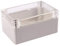 Plastic Electronic Project Abdeckung für Abzweigdose, transparent, 100 x 68 x 50 mm