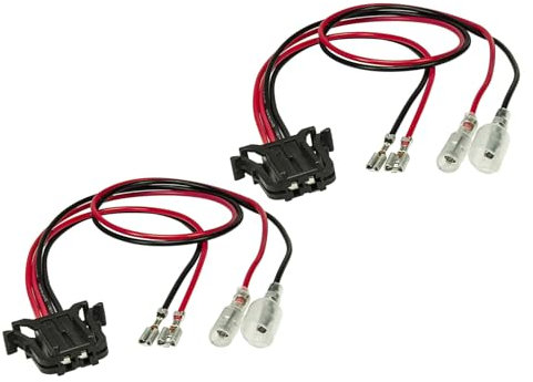 tomzz Audio 7134-000-3 Lautsprecheradapter (2er Set) auf DIN für Compo System kompatibel mit Mercedes A B C E - Klasse Sprinter ML Vito GL