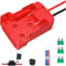 Power Wheels Adapter for Milwaukee,M18 18V Power Wheels Battery Conversion Kit 14AWG Wire with Fuse Holder and 3PCS 30Amp Fuses & Wire terminals for DIY, RC Toys and Robotics