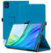 Funda para Teclast M50, 10.1 Inch, Teclast M50 Tablet Funda, Funda Protectora Plegable con Soporte para Lápiz y Correa para la Muñeca, Protección Total. (Azul CLAR)