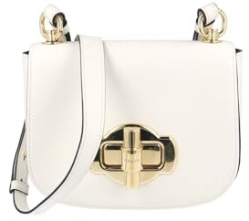Prada Damen Weiss Leder Schultertasche 1BD239