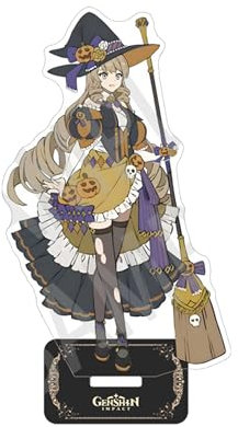 TANSHOW Genshin Impact Stand Acryl Figur Fontaine Stil Charakter Permanente Namen Sammlungen 6 Zoll (Navia)