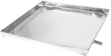 Homoyoyo Vassoio di Raccolta Dellacqua di Scarico del Condizionatore Design a Prova di Perdite in Metallo Robusto E Plastica Facile da Pulire