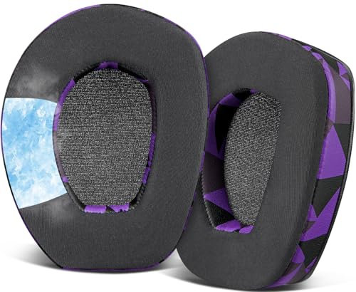 SOULWIT Kühlgel Ersatz Ohrpolster für Sennheiser RS165/RS175/RS185/RS195 (RS 165 175 185 195 RF), Ersatzpolster für HDR165/HDR175/HDR185/HDR195 (HDR 195RF) Drahtlose Kopfhörer