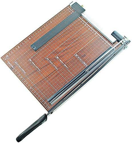 SdaryWare Papierschneider Papierschneider Guillotine Fotos Schneidemesser, A4 Papierschneider 12-Zoll-Papierschneider mit automatischer Sicherheitssicherung Guillotine Papierschneider
