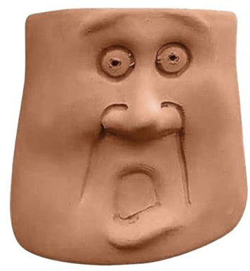 syayw Blumentopf aus Kunstharz – Vasen für Sukkulenten | doppelseitiger Blumentopf | Vase für Kunstharz | Blumen mit lustigem Gesicht für Fette für Pflanzen