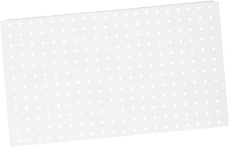 Lurrose Panneau Perforé en pour Outils Organisateur Mural Robuste 120X60Cm Système de Rangement pour Garage Bureau Atelier Facile à Installer