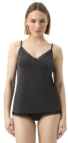 Mey Damen Spaghetti Top Viskose Serie Poetry Temptation | Feine Spitzenakzente, verstellbare Spaghetti-Träger, Seidige Viskose, Edles Design, Schöner Fall, Gr. XS-XXL