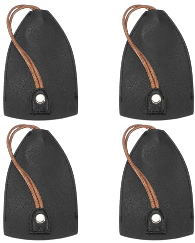 PATIKIL Étui de clé de voiture en cuir PU pour clés de voiture et de maison