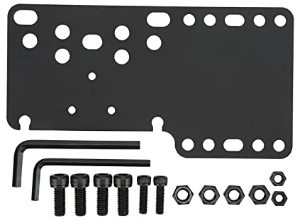 JKOKPMG USB-Handbremsplatte, robuste Edelstahl-Montagehalterung mit 14-Bit-Hall-Sensor für G27 G25 G29 T500 T300 FANATECOSW LFS DIRT RALLY Rennspiele