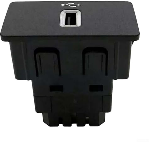 Módulo de interfaz USB, interfaz de audio de un solo puerto HU5Z-19A387-C HU5Z-19A387-A para Ford para Focus para Mustang Media Hub Adapter