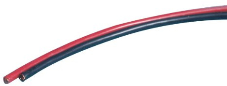 JAMARA 99920 - Kabel SILIKON 1,5 mm² 2x1m rot/schwarz