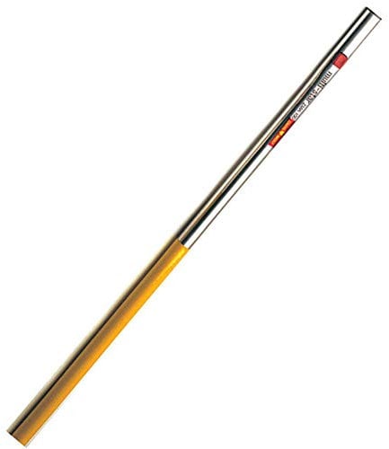 Outils Wolf ZMA150 Mango de Aluminio 1.40 O 1.50 M Multi - Star Zma140 - Zma150, Plateado Y Amarillo