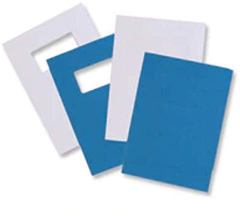 Acco 46735E - GBC Leathergrain Covers Win 250gsm Blue A4 46735E (PK50)