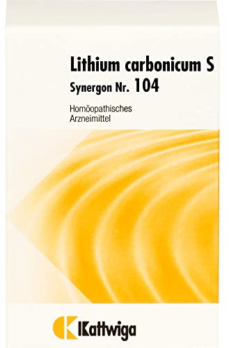 Synergon Komplex 104 Lithium carbonicum S Tbl., 200 St. Tabletten