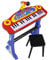Simba 106838629 - My Music World Standkeyboard, 31 Tasten, Licht und Sound, 55cm, ab 3 Jahre