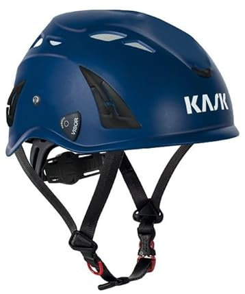 KASK SUPERPLASMA AQ INDUSTRIESCHUTZ -UND KLETTERHELM (BLAU) | INKLUSIVE SCHUTZBRILLE (TRANSPARENT)
