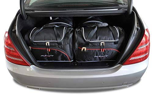 KJUST Kofferraumtaschen 4 stk kompatibel mit MERCEDES-BENZ S W221 2005-2013