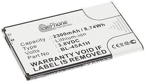 cellePhone Akku Li-Ion kompatibel mit LG F670 / K10 / K410 / Q10 (Ersatz für BL-45A1H)