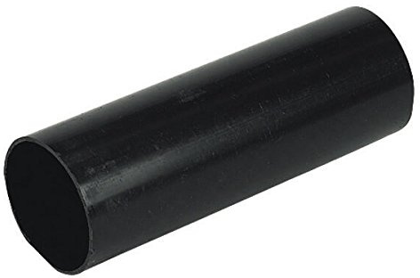 FloPlast Round Downpipe - 68mm x 2.5mtr Black