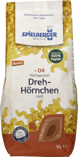 Dreh-Hörnchen, Hartweizen, demeter 6 x 500 g