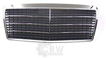 Diederichs Kühlergitter für W124 08/93-07/95, Silber, Metall, Auto, Kühlergitter, Autozubehör