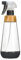 Full Circle Botella pulverizadora de cristal con atomizador ajustable para productos de limpieza o para el cuidado de las plantas - Reutilizable con cuello de bambú y base de silicona - 475 ml
