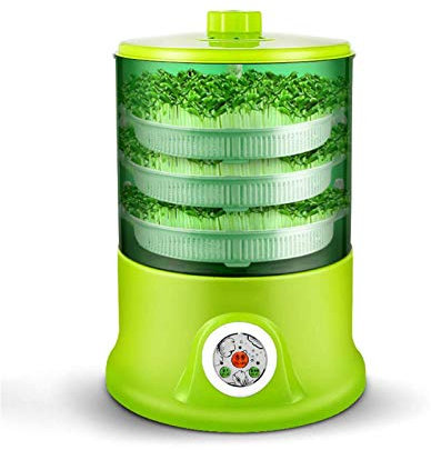 Intelligente Bohnensprossen Maschine, 3-Schicht Automatische Großräumige Seed Germination Maschine Korn Tools Elektronische Sprout-Maschine