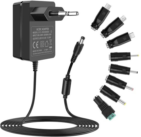 Gonine 5V 3A Adattatore di alimentazione per Hatch Baby Rest, Rest+, TV Box Tablet Router Raspberry Pi Sony SRS-XB30 Graco Simple Sway e altri dispositivi 5V
