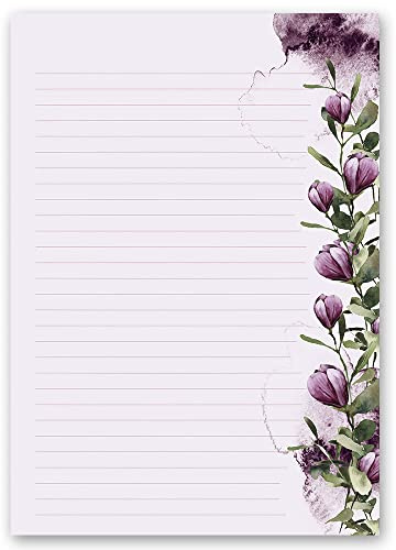 Motivpapier KROKUSSE Frühling - DIN A4 Format 100 Blatt - Blumen & Blüten