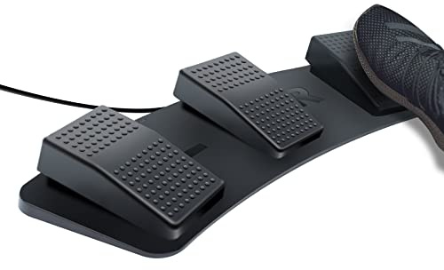 PCsensor Foot Pedal PC Triple Foot Switch Programmable Keyboard Customized Hotkey Video Game Office Equipment Control HID