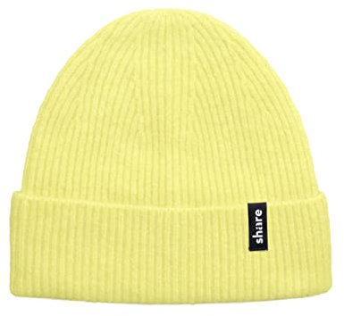 share Unisex AW 22/23 Beanie-Mütze, Happy Lemon, one_Size