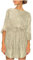 Azruma Langarm Kleid Damen Weihnachten Kleid Herbst Damen Kleid Damen elegant Winter&I3 Sexy Pailletten Rundhals Mini Kleid Elegant Langarm Kurz Kleid Sommer Party Strickkleid Gold XXL
