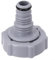 Pool Hose Adapter Drain Valve, P6H1419 Drain Valve Adapter Drain Valve Replacement For Draining Pool Hose Drain Valve Connector(1PC)