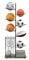 GYMAX Ball Storage Rack, Sports Equipment Organizer Display Rack with Basket and 7-Tier Detachable Stand, Vertical Basketball Rack Ball Holder for Volleyball Football Gear