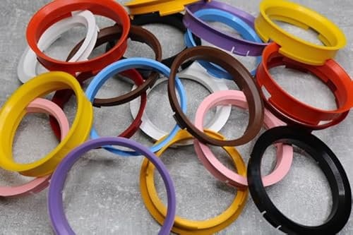 Gabex® Zentrierringe Distanzringe Alle Größen MZ-System Magma Kronprinz (MZ24 70 mm x 66,1 mm schwarz)